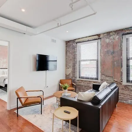 Historic Vibe On Main St Apartamento Memphis Exterior foto